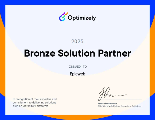 bronze partner certificate
